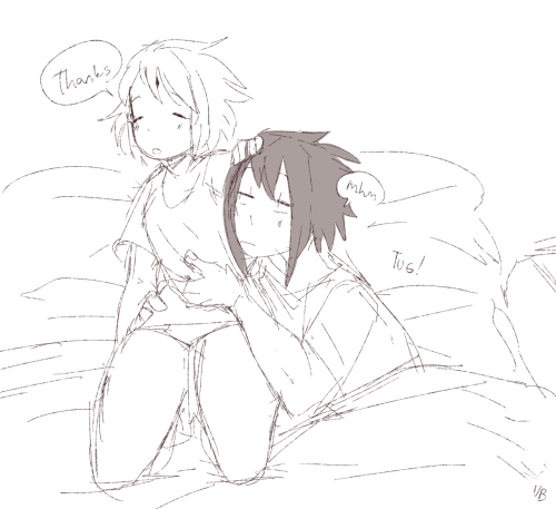 souredcandy:  neither of them are big morning people but waking up to keep his gf warm and snug is an important of their daily routine