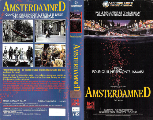 Amsterdamned (1988, Dick Maas) Netherlands A mysterious diver hiding in Amsterdam’s canal syst