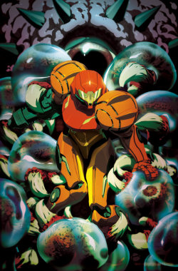 dragons-bitch:  Amazing Metroid art by various