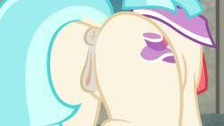 BAM! Horse butt. But it&rsquo;s not just ANY horse butt we have here, folks. Shortly after seeing &ldquo;Rarity Takes Manehattan&rdquo;, I realized that Coco Pommel was a real cutie, so I decided to draw a picture of her ponegina. Classy stuff, eh? I