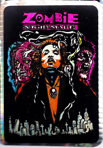 lifesimpermanence:  80’s horror prism stickers. I remember these from Wizard Arcade