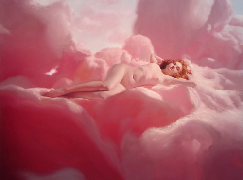 ART: Cotton Candy Cloud Oil Paintings by Will Cotton Will Cotton&rsquo;s oil paintings of sugary uto