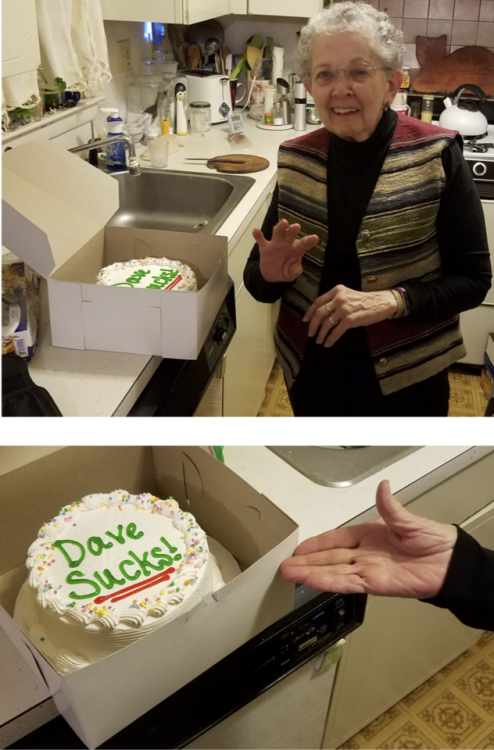 My mom always finds a way to surprise me on my birthday.