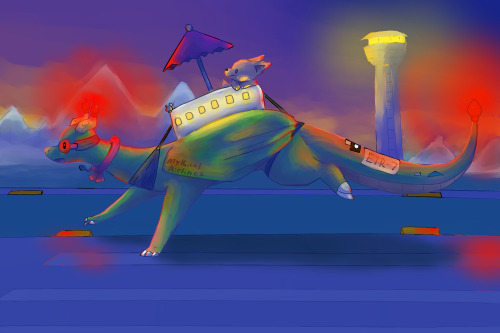 All Aboard Mythical Airlines! Please Follow, Like, And Reblog!