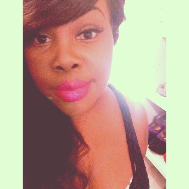 cliquestitsandicks:  lovesquinncedes:  Amber Riley -Lips  ok Amber.