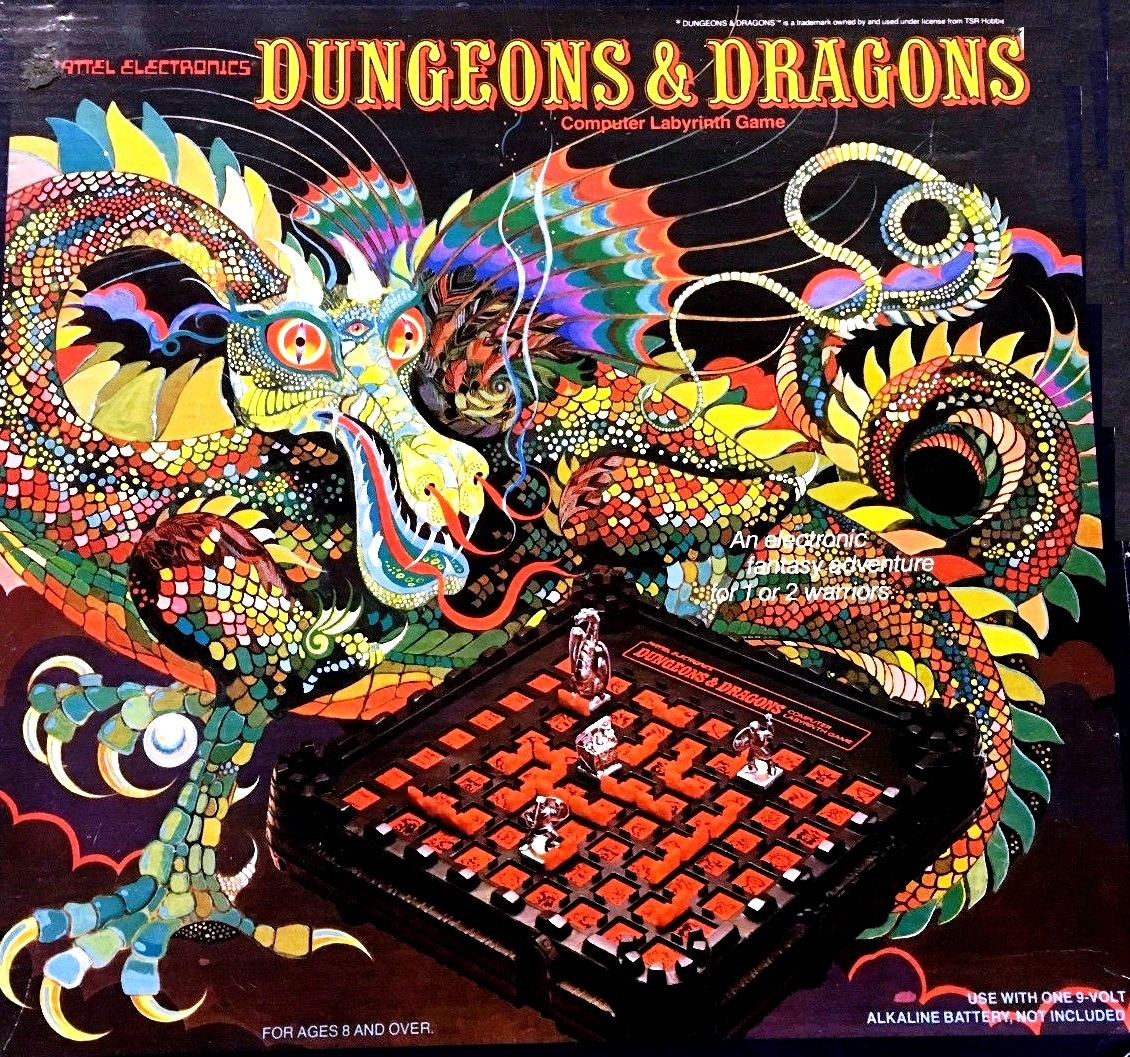 twentiethcenturykid:  DUNGEON CRAWL  Mattel Dungeons And Dragons Computer Labyrinth