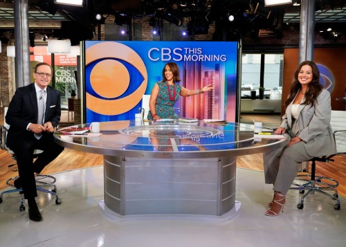 Ashley guest hosting CBS This Morning at the the CBS Broadcast Center in New York - May 24th, 2021fo