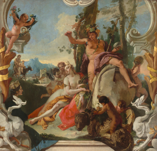 Bacchus and AriadneGiovanni Battista Tiepolo (Italian; 1696–1770)ca. 1743–45Oil on canvasNational Ga