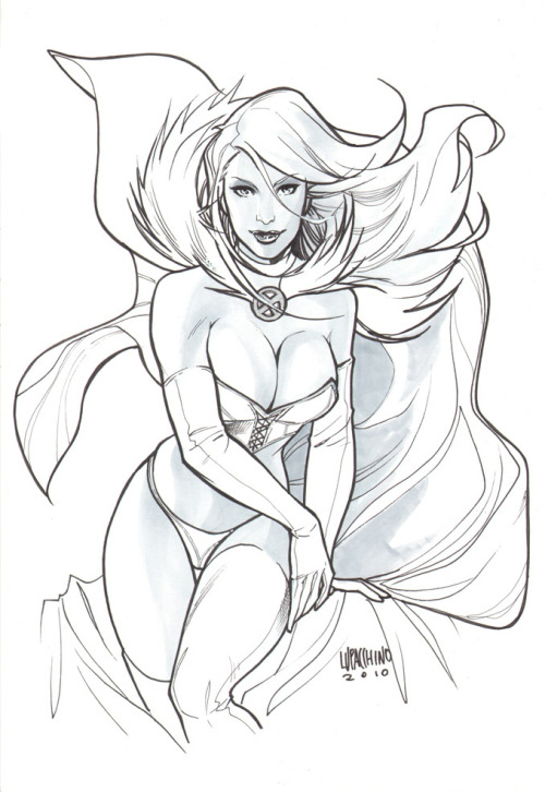 XXX lulubonanza:  Commission - Emma Frost by photo