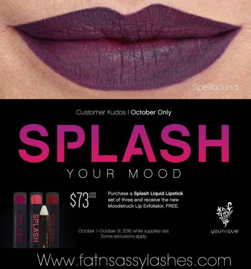 #fallintorocktober AW YAH! 3 new liquid lipsticks &amp; the new lip exfoliater is included free! I h