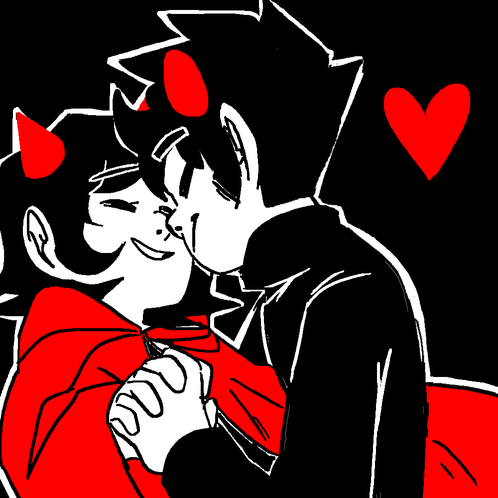 i think about them kissing when i fear death *u*
