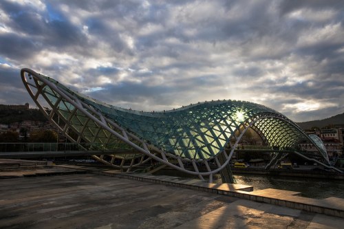 archatlas:  The Architecture of Tbilisi  Ryan Koopmans captures the architecture of Tbilisi, Georgia for VOGUE magazine.   Follow the Source Link for images sources and more information.    