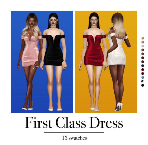 e-neillan:  Patreon ClothingFirst Class Dress (FREE DOWNLOAD) Credits:-Smooth Hands made by Tenshii~