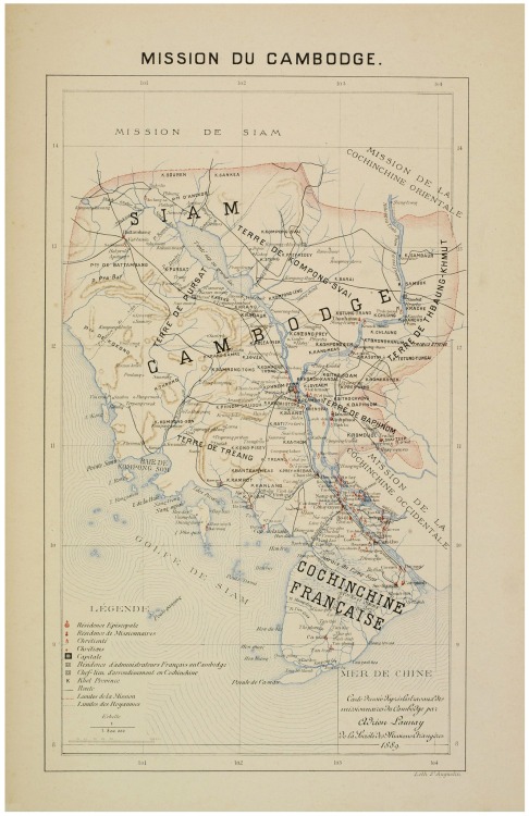 Maps of the Missions of Indochina