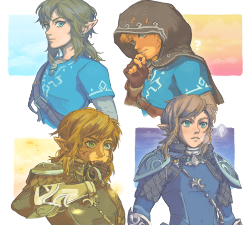 BOTW] Zelda x Link (art by softp3ach_) : r/zelda