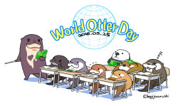 kagijouurushi:  本日は “World Otter