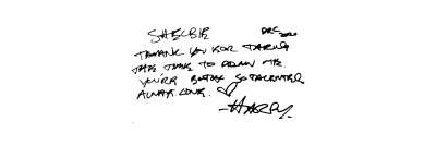 Lettera per harry styles