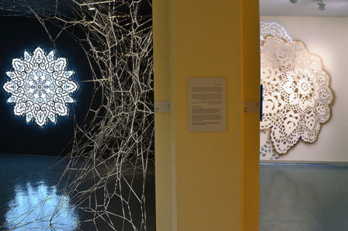 lustik:  Entanglement, Sharjah UAE 2014 - NeSpoon PL Lustik:  twitter | pinterest | etsy