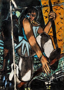 lavigue:Max Beckmann - La trapéziste 