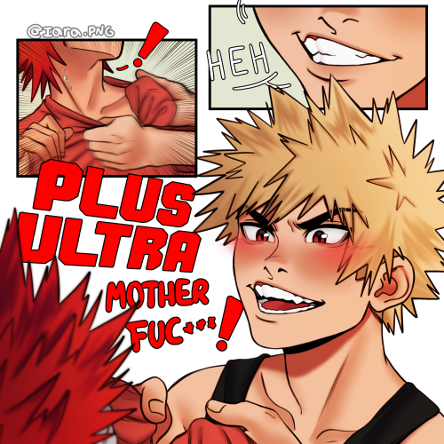 Part 3 2/2 and final for that “Bakugou was hit by a shoujo quirk” comic I made a while b