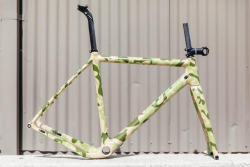 strange-measure: Camo Ibis Hakka MX frame A Look Inside Santa Cruz’s Spokesman Bicycles Outpost and 