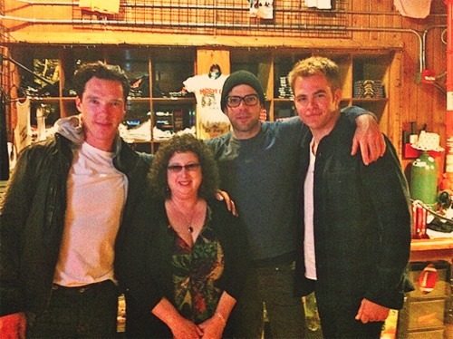 That Time When Zachary Quinto, Chris Pine, Simon Pegg And Benedict Cumberbatch Had A “guy’s Night
