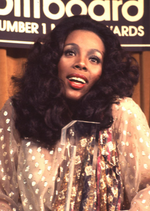 twixnmix:George Benson, Donna Summer, Stevie Wonder, and Glen Campbell at the Billboard Number 1 Awa