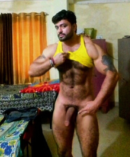 desi-mardo-ki-lund:  Rahul, Gujjar guy from Ghaziabad. Muscular, hairy with a big thick cock that destroys holes.