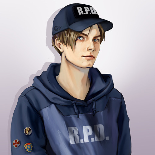  Leon being an RPD fan Saw a post with lvlupwear’s RE2 merch, and thought it would be cool to see hi