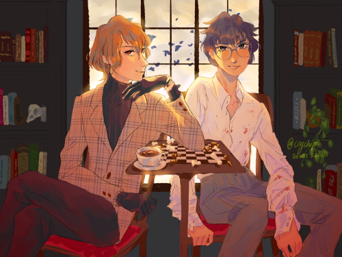 dark academia shuake ☕♟️