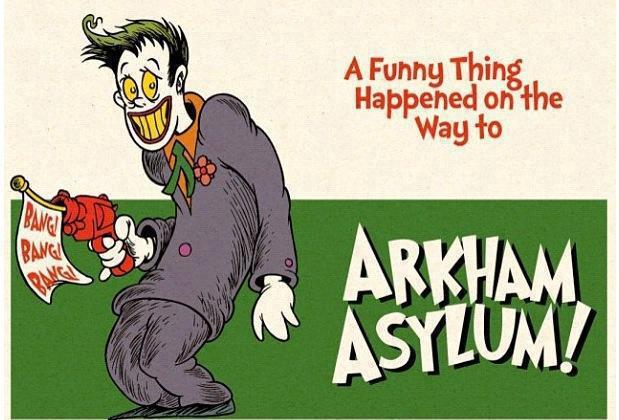 davincismurf:  Joker, dr seuss style :p