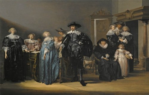 &ldquo;Portrait of the Twent family in an Interior&rdquo; by Pieter Jacobs Codde,1633