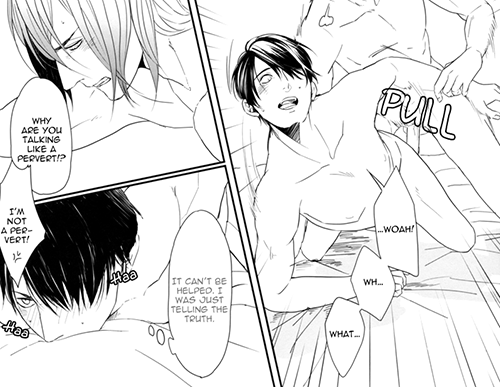 Edi's reading yaoi