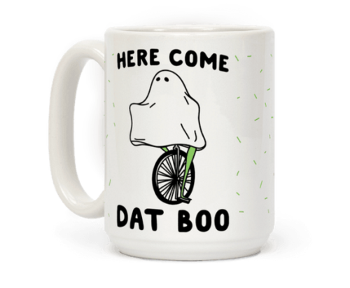 thelosersshoppingguide:Here Come Dat Boo MugUse promo code WELCOME10 to save 10% on your order!