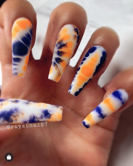 Tie Dye Nails | Explore Tumblr Posts and Blogs | Tumgir