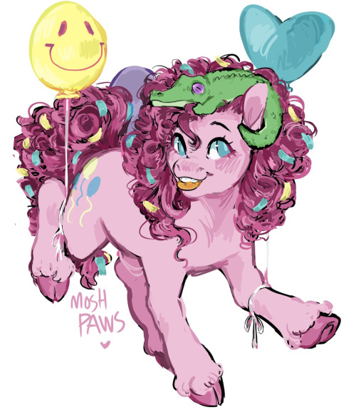 moshpaws: pinkie pie day submission for Equestria Daily! 