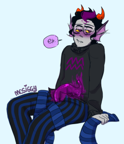 siggysins:   for @daxratchet an eridan. after…. so many years…