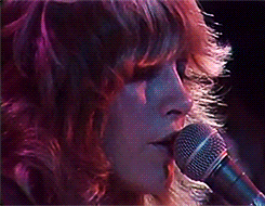 johnentwlstle:  Stevie Nicks performing Rhiannon, 1976 