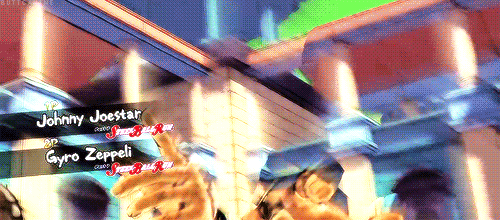 buttcanine:  Spin Spin!   go go zeppeli