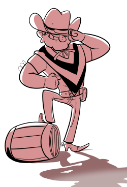 paperboxhouse:  Sheriff GrunkleQuick sketch