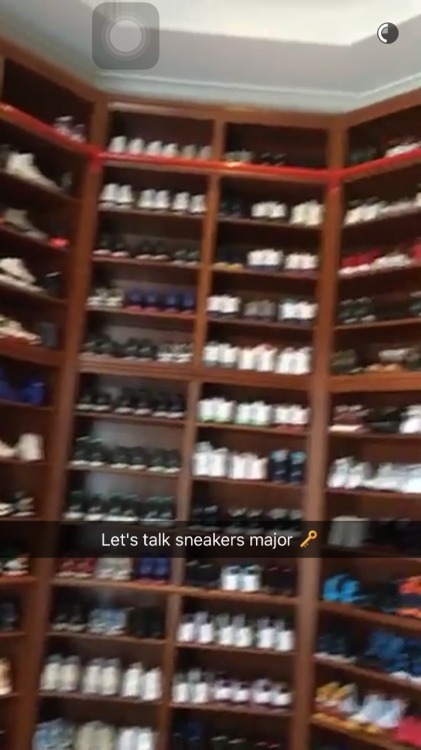 dj khaled has sooooooooo many shoes holy shit