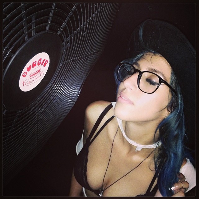 I love a good fan. ;) (at Bootie LA @ The Echoplex)