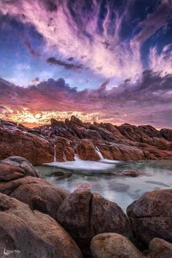 amazinglybeautifulphotography:  Evening at Wyadup Rocks, Western Australia 2362x3543 (OC) - davidashleyphotos