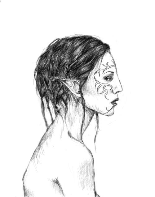 teakeeper:  Dalish Pariah - Merrill
