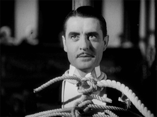 matineemoustache:John Gilbert is Cheri-Bibi, daring escape artist, in The Phantom of Paris (1931)