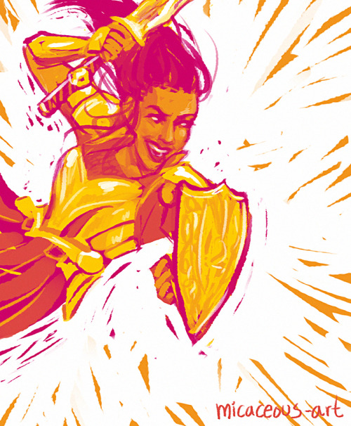 sif in palette #4 from color meme 2.0, for ironized. I&rsquo;m doing this batch much more slowly. St