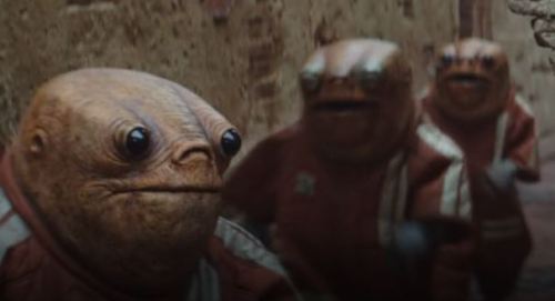 Luthen Got Spooked By Little Aliens. Those Were Cute By The Way.