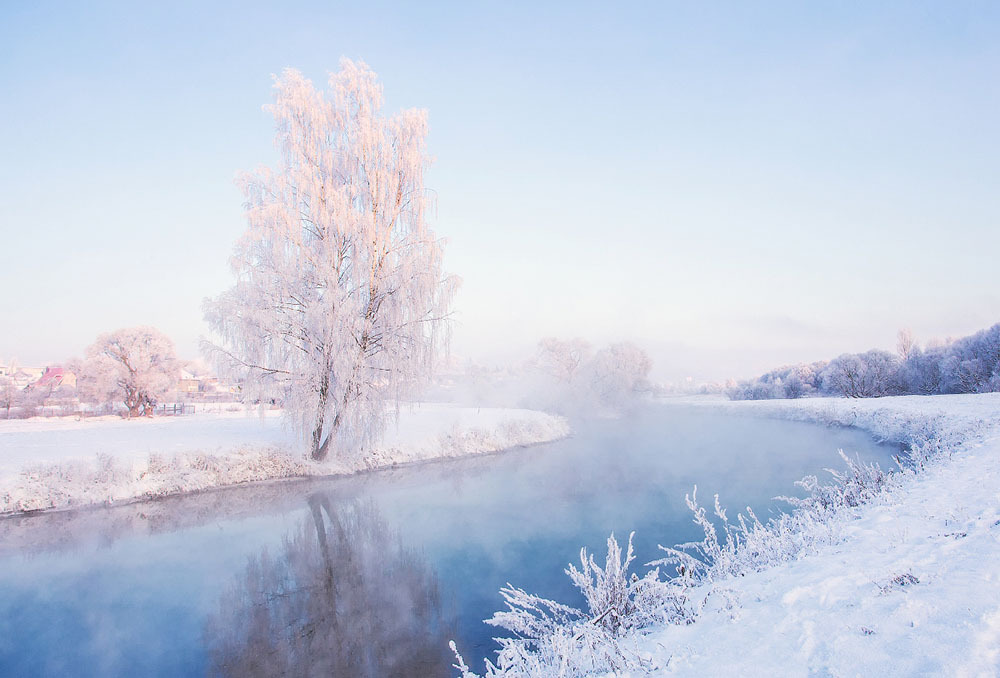 88floors:  Frozen Countryside by Alex Ugalnikov  