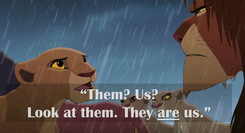 thedizbizz:Disney Characters - standing against prejudice and injustice            Silence!                                                                            Justice!Bonus (Deleted Scene):