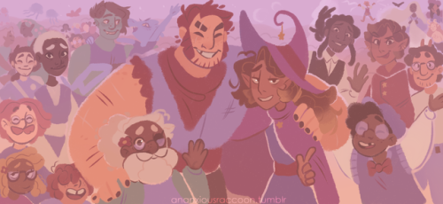 ananxiousraccoon:please click for the full view!!i’ve been drawing this & crying since ep 69 nic